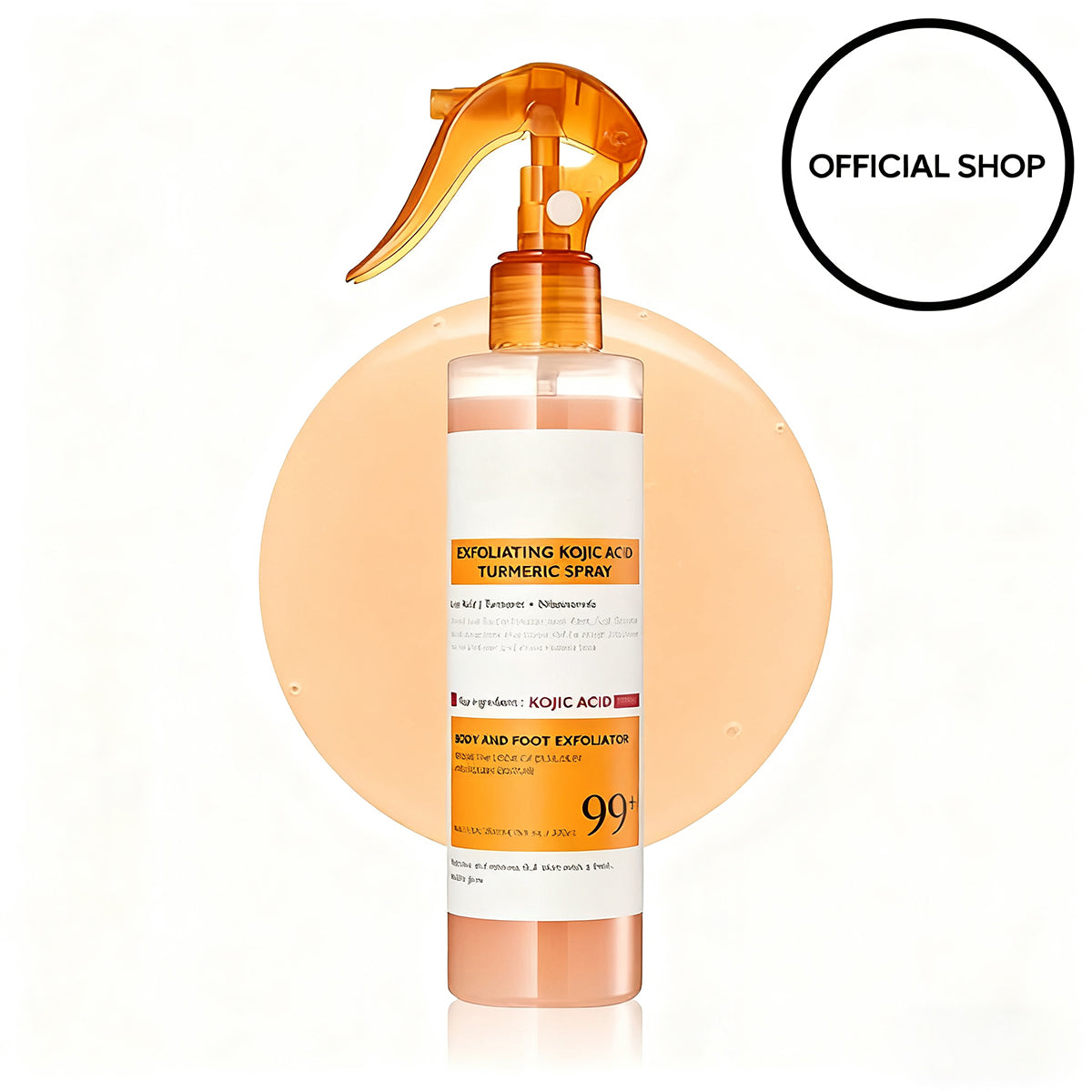Bavilory Peel Shot - Kojic + Turmeric Body Peel Spray