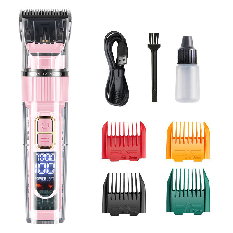 🎉 2026 Sale ! 💰Quiet LED Display Pet Hair Clipper|Cordless Low Noise Dog Cat Grooming Trimmer ✨