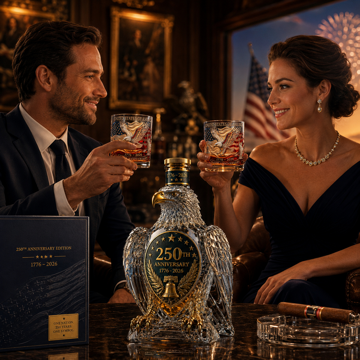 🔥 Flash Sale-50% Off 🦅250th Anniversary Commemorative Bottle