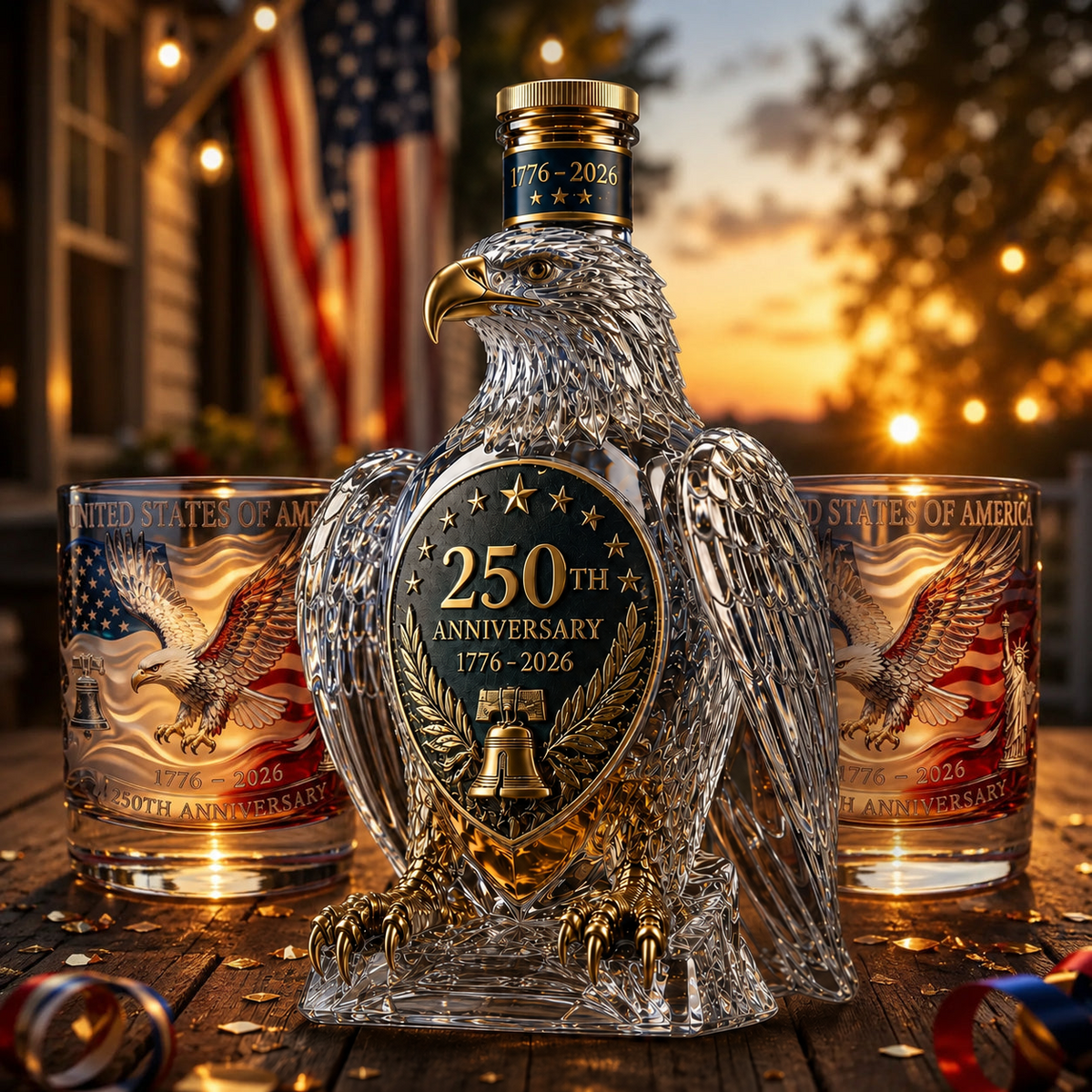 🔥 Flash Sale-50% Off 🦅250th Anniversary Commemorative Bottle