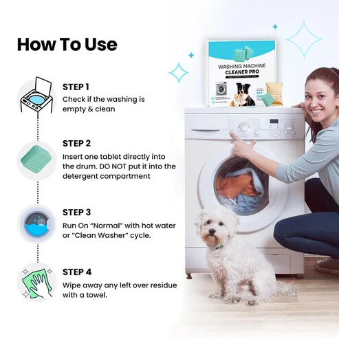 Bavilory Washing Machine Cleaner Pro
