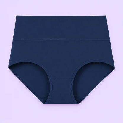 High-Waisted Full Coverage Cotton Briefs