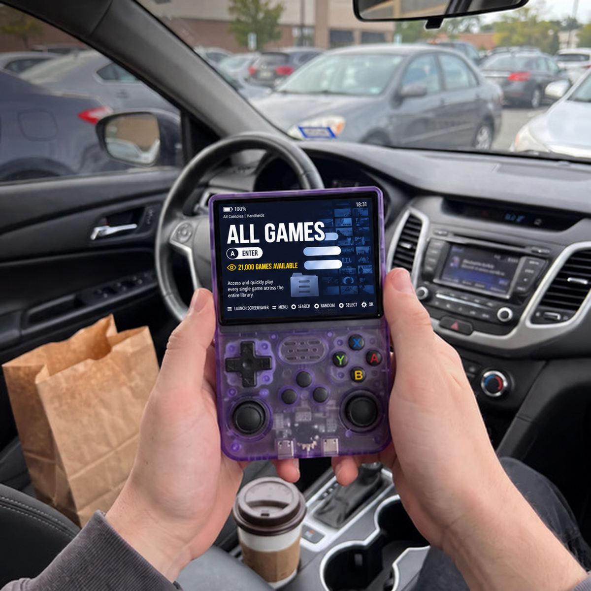 Bavilory Pro 2.0 — R36S Retro Handheld Console