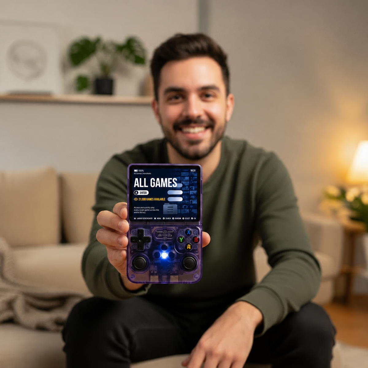 Bavilory Pro 2.0 — R36S Retro Handheld Console