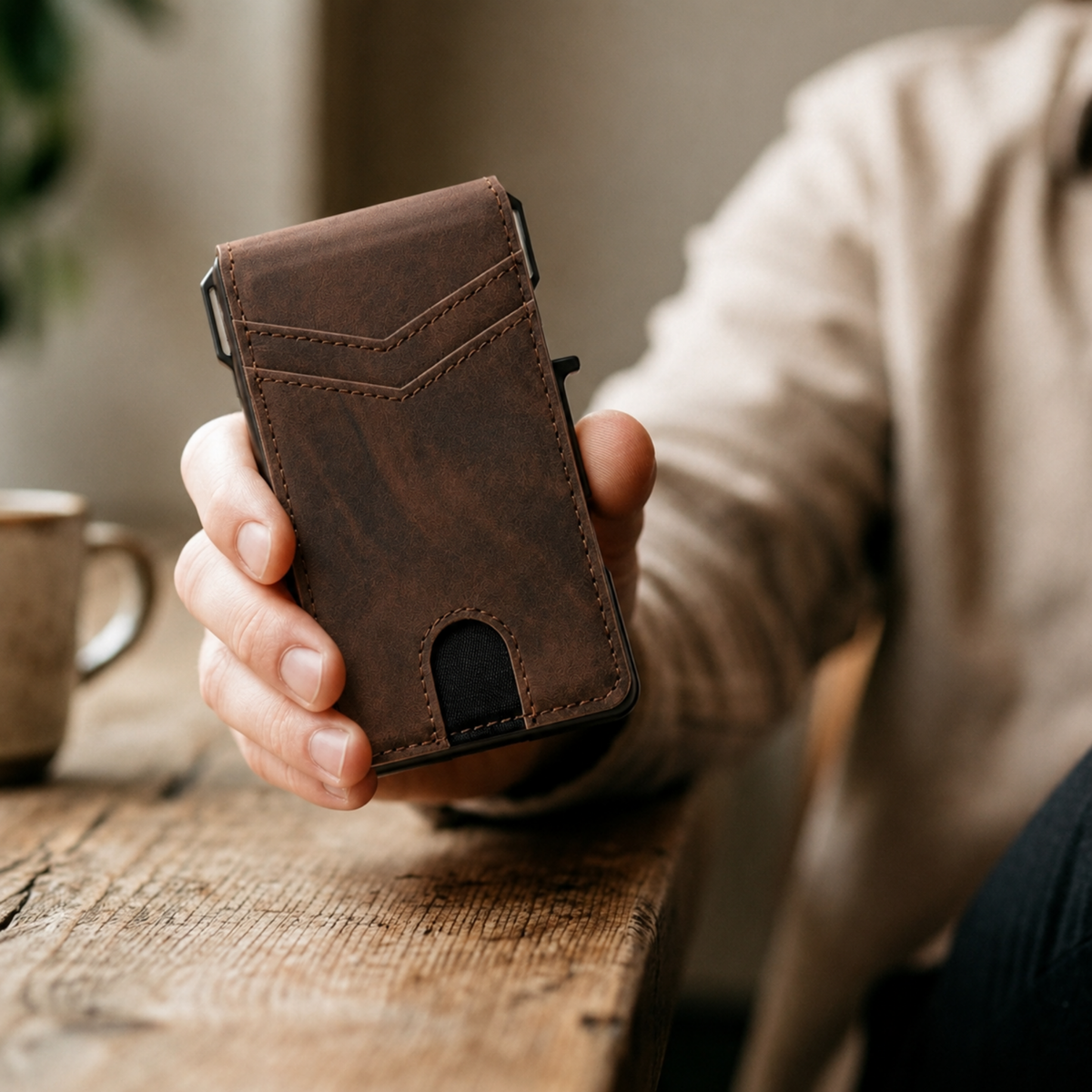 Minimalist Wallet - Maximum Capacity. Minimal Footprint.