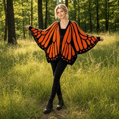 Monarch Butterfly Cardigan
