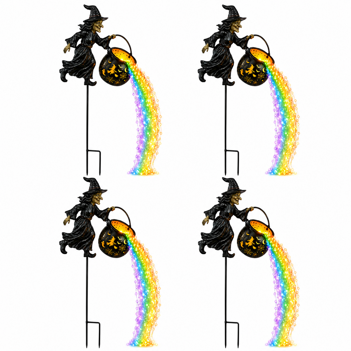 🎃Witch Potion Waterfall Garden Lamp