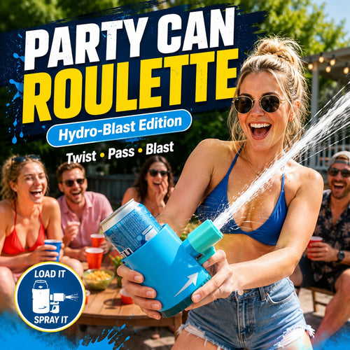 Party Can Roulette Drinking Game (Hydro-Blast Edition)