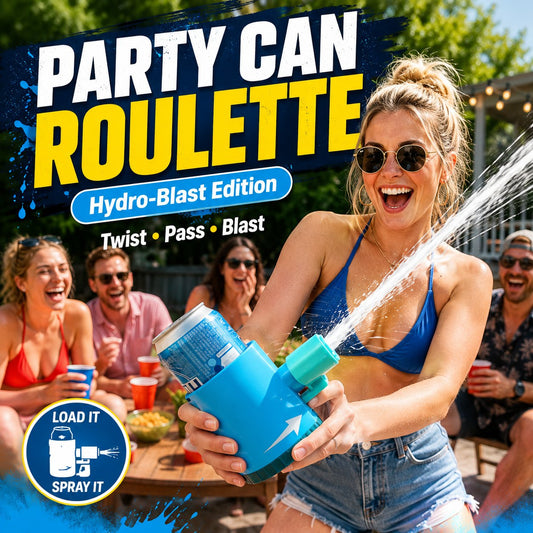 Party Can Roulette Drinking Game (Hydro-Blast Edition)