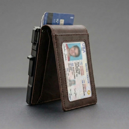 Minimalist Wallet - Maximum Capacity. Minimal Footprint.