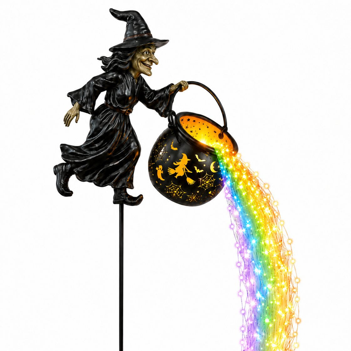 🎃Witch Potion Waterfall Garden Lamp