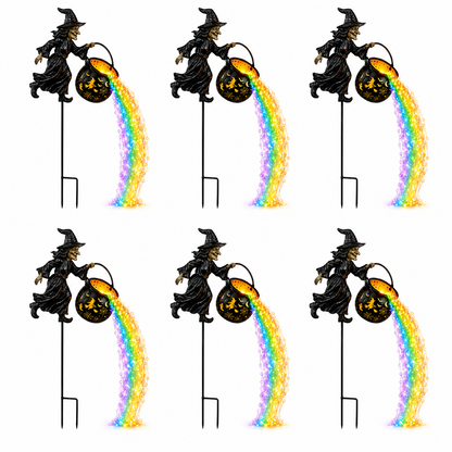 🎃Witch Potion Waterfall Garden Lamp