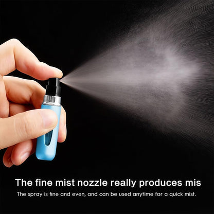 Take your favorite signature scent anywhere｜No spill, no mess, quick bottom‑fill design