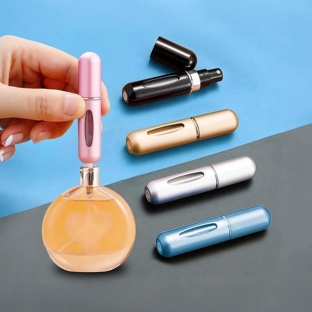Take your favorite signature scent anywhere｜No spill, no mess, quick bottom‑fill design