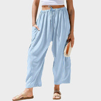 Blue White Striped