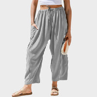 Black White Striped