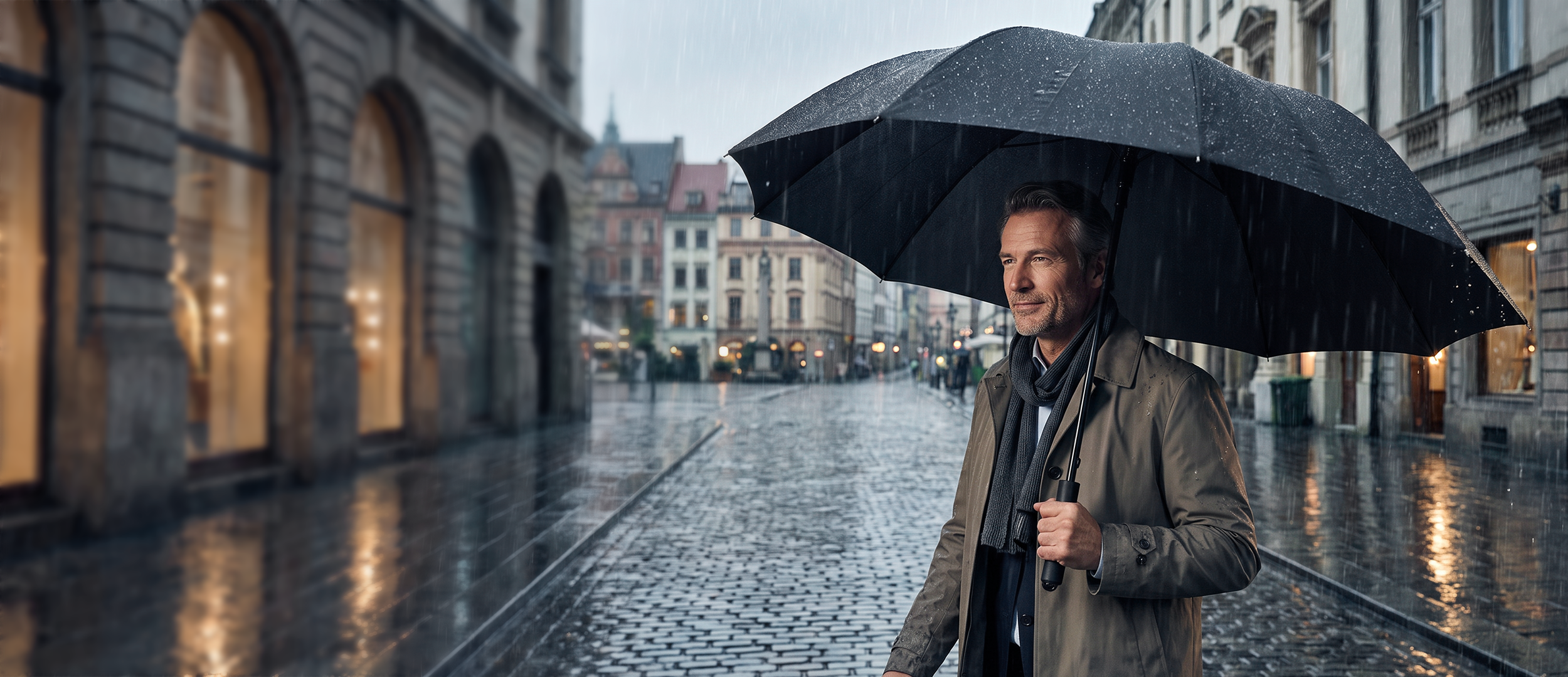Extra Large Windproof Folding Umbrella