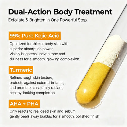 Bavilory Peel Shot - Kojic + Turmeric Body Peel Spray