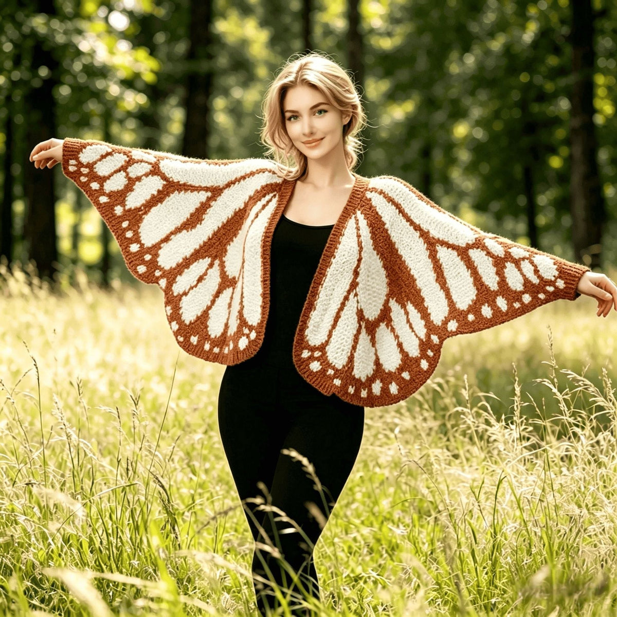 Monarch Butterfly Cardigan