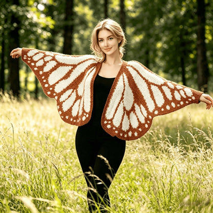 Monarch Butterfly Cardigan