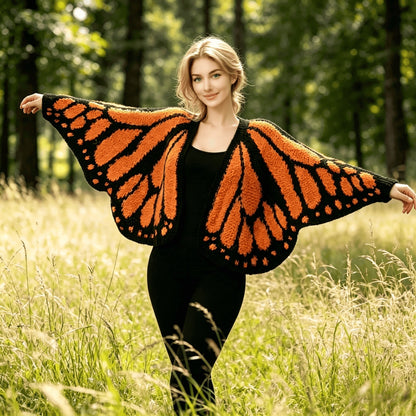 Monarch Butterfly Cardigan