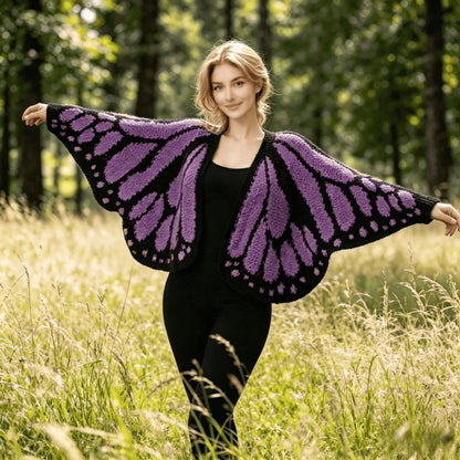 Monarch Butterfly Cardigan