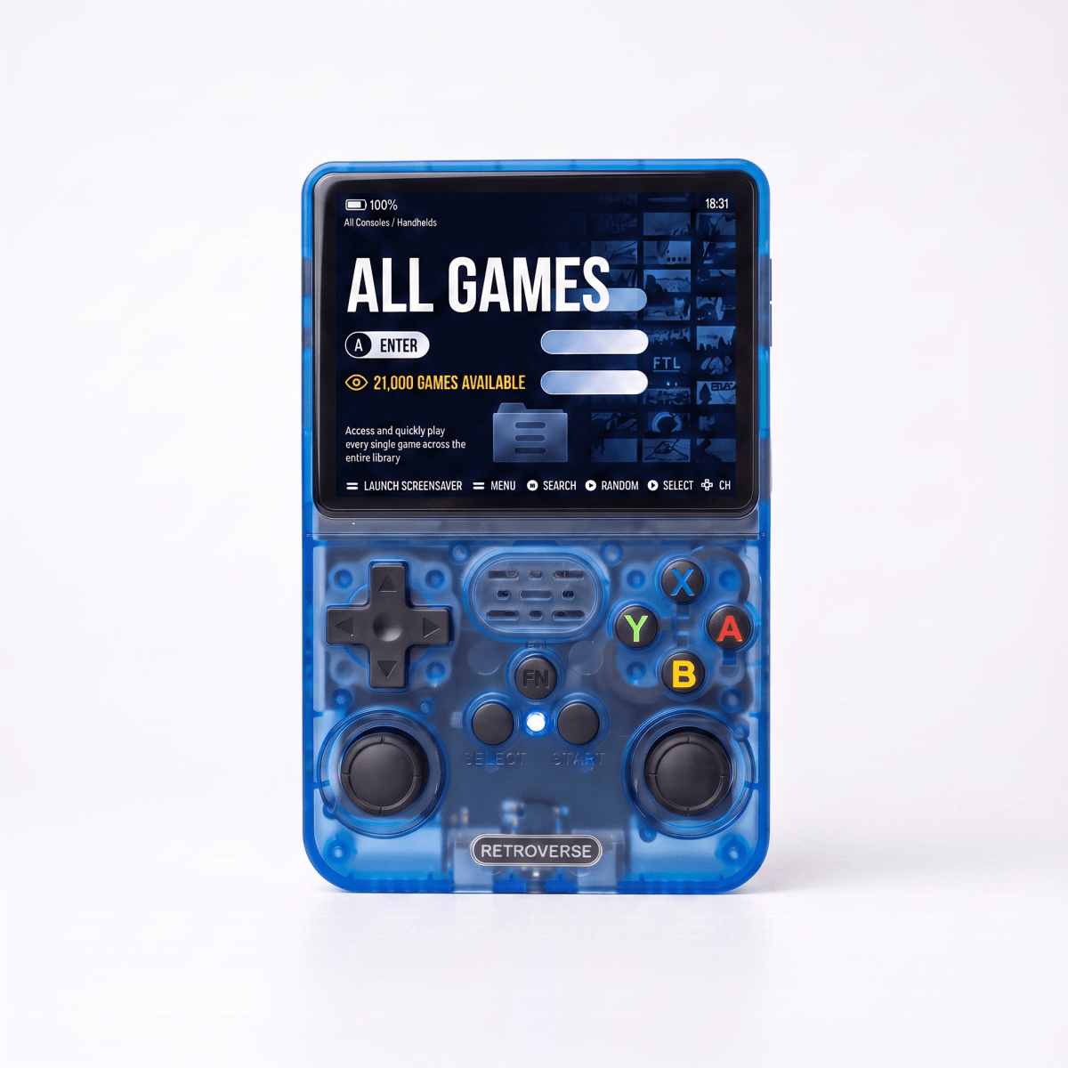 Bavilory Pro 2.0 — R36S Retro Handheld Console
