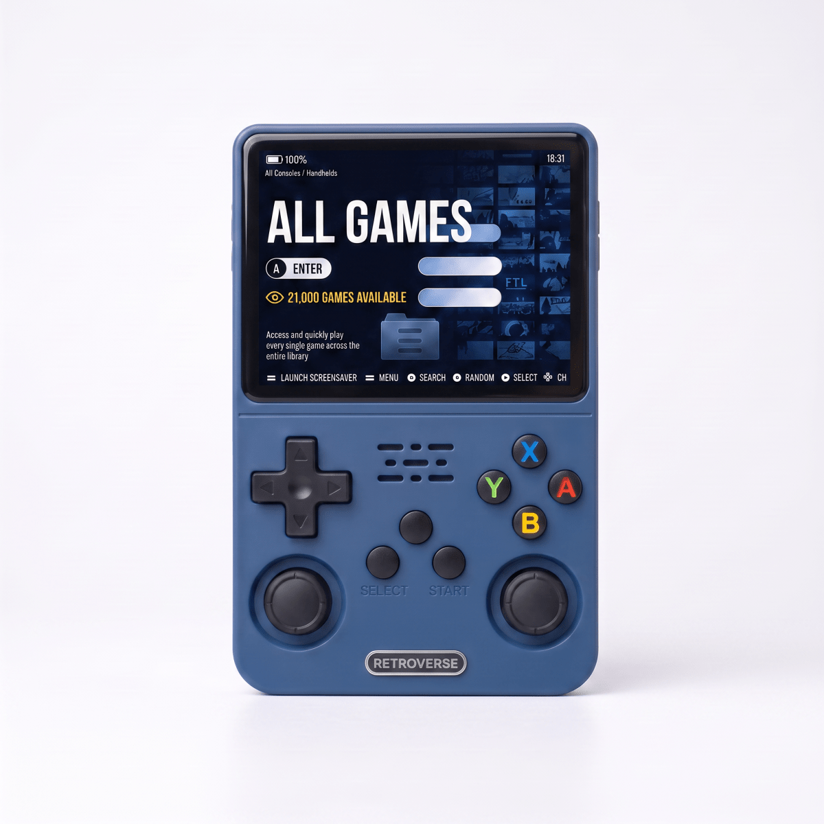 Bavilory Pro 2.0 — R36S Retro Handheld Console
