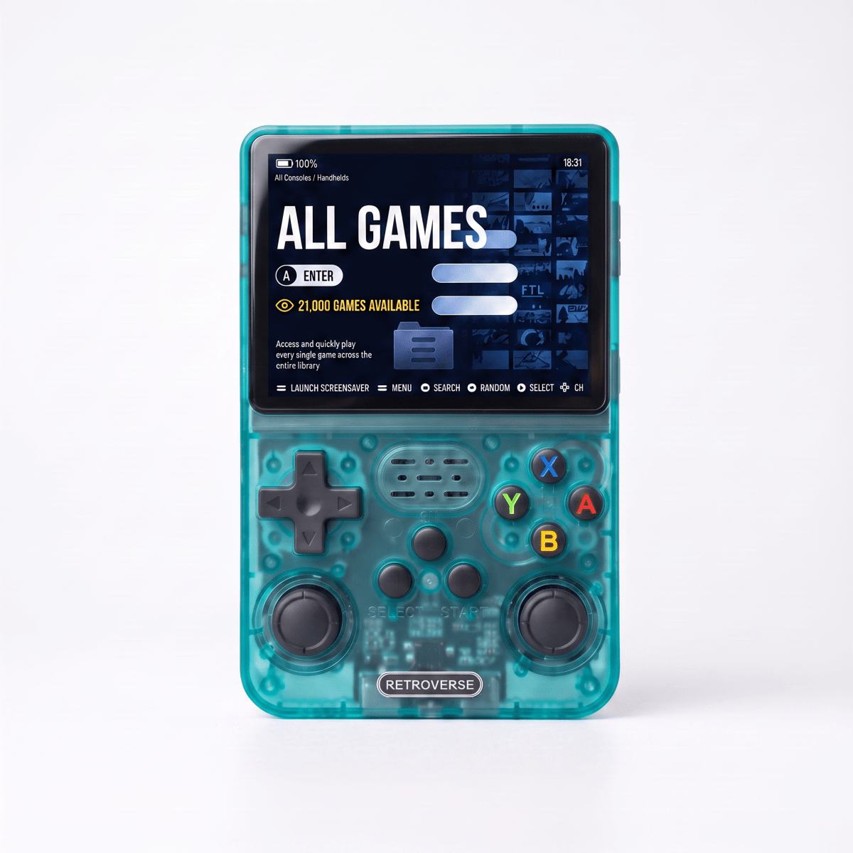 Bavilory Pro 2.0 — R36S Retro Handheld Console