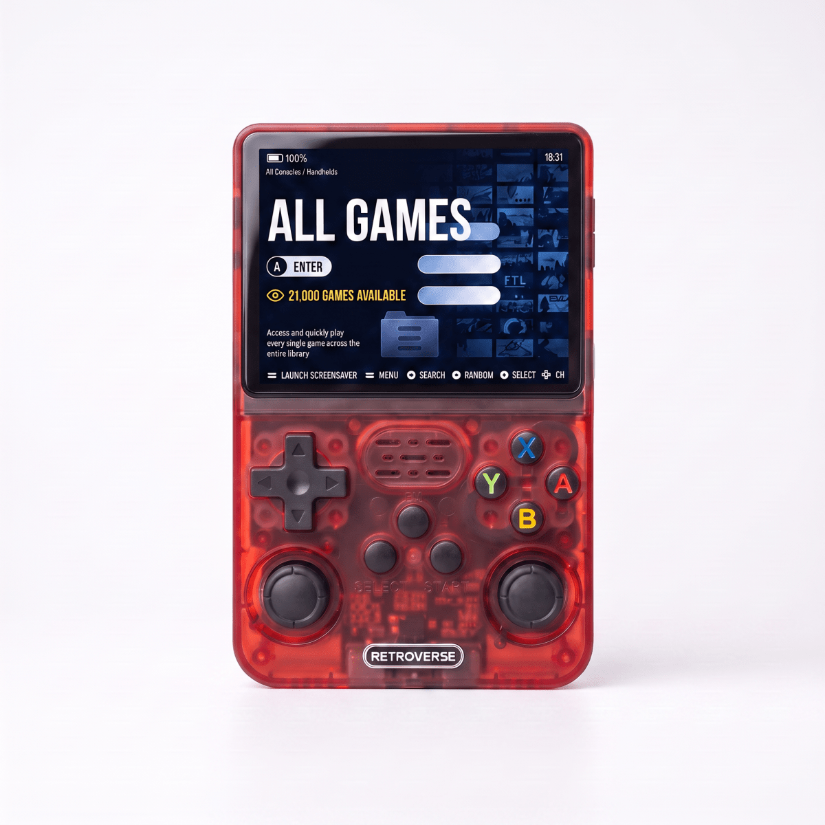 Bavilory Pro 2.0 — R36S Retro Handheld Console