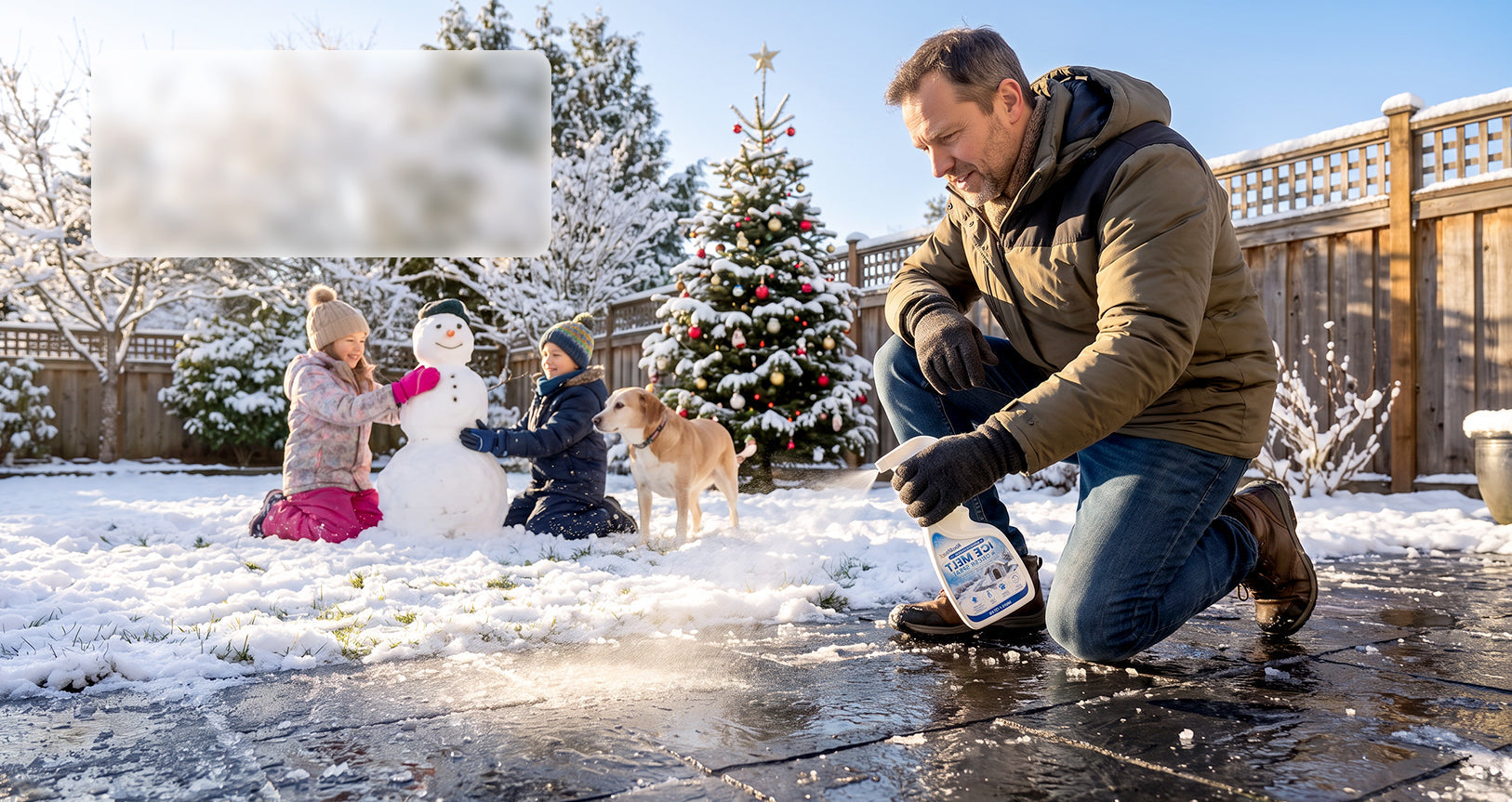 De-icing walkways