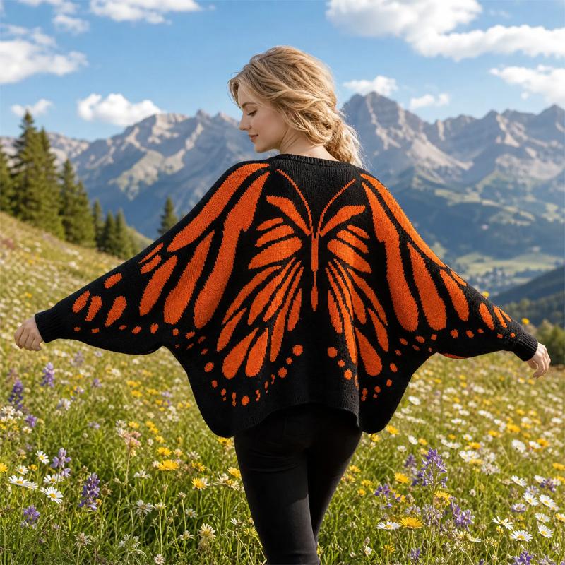 Monarch Butterfly Cardigan