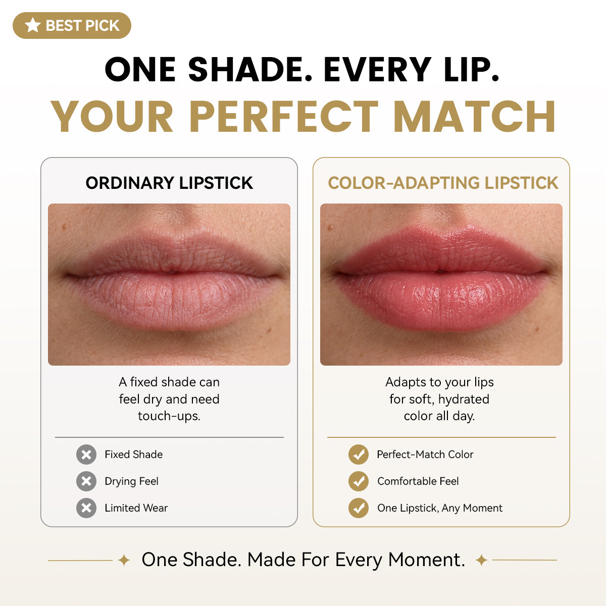 Vitaliaina Lipstick for Mature Lips