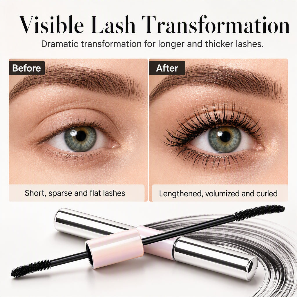 Double-Ended Waterproof Volumizing Mascara